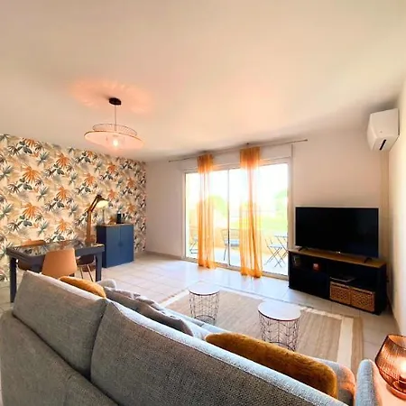 La Palmeraie T2, Terrasse, Clim, Pkg, Centre *