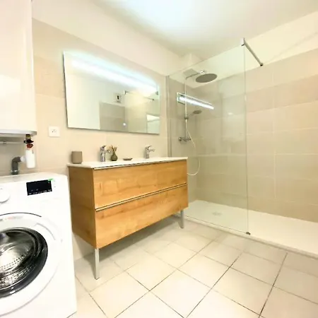 La Palmeraie T2, Terrasse, Clim, Pkg, Centre Apartmán