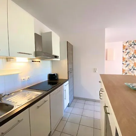 La Palmeraie T2, Terrasse, Clim, Pkg, Centre Lejlighed *