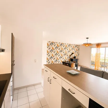 La Palmeraie T2, Terrasse, Clim, Pkg, Centre Lejlighed *