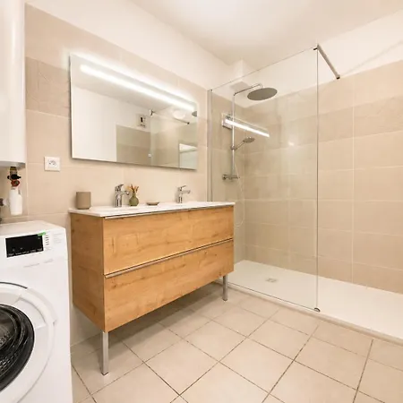 La Palmeraie T2, Terrasse, Clim, Pkg, Centre Apartmán *